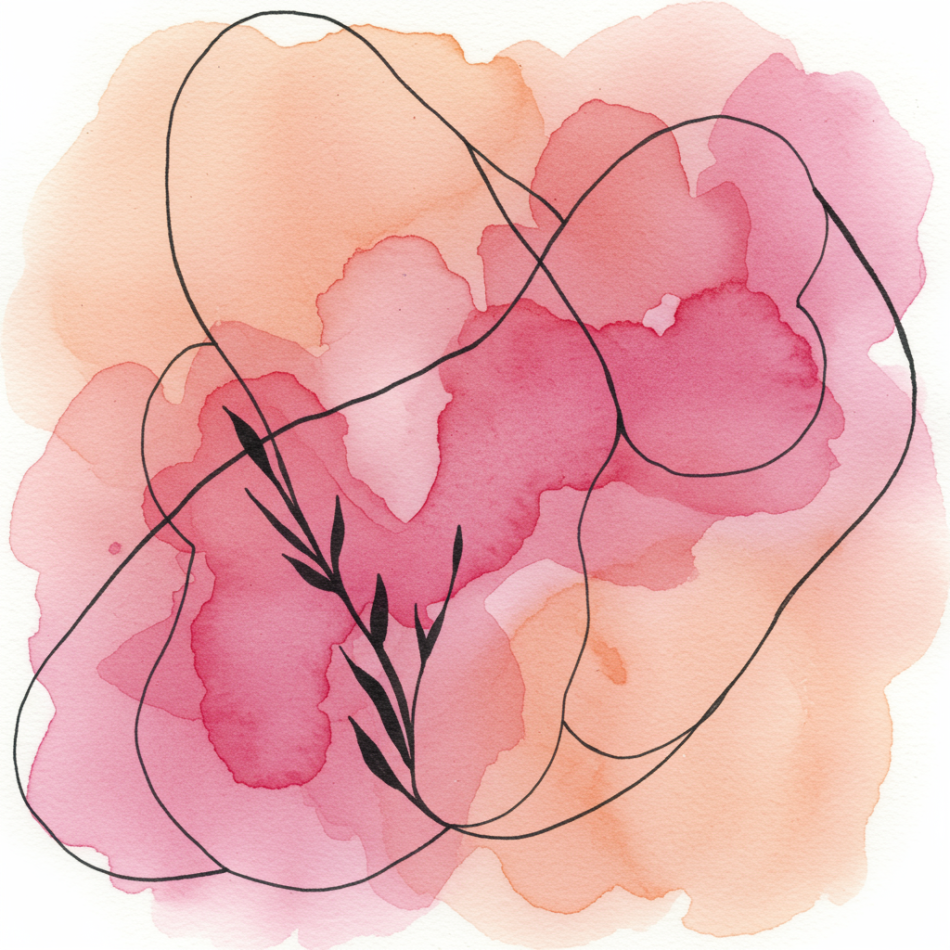 Abstract Painting 'Emotive Forms